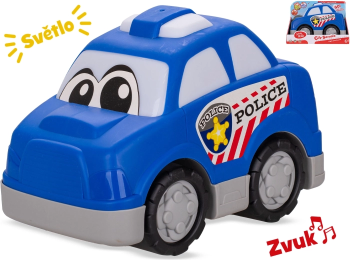 Policejní auto se světly a zvuky 24,5 cm
