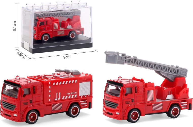 Kovový model hasičského auta 1:64 – více variant