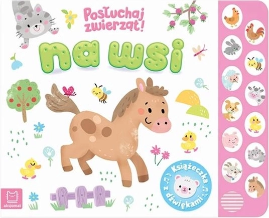 Na wsi poslechni si zvířátka – zvuková knížka