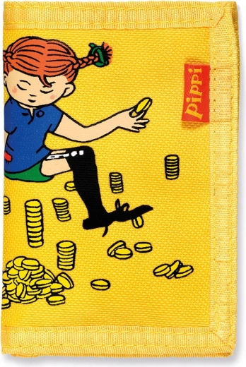 Dětská peněženka Pippi – žlutá