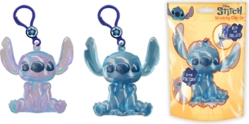 Disney Stitch mačkací přívěsek s klipem - 1 kus