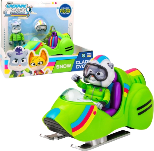 PMI The Creature Cases zwierzęce zagadki figurka Sam Snow a sněžný motocykl