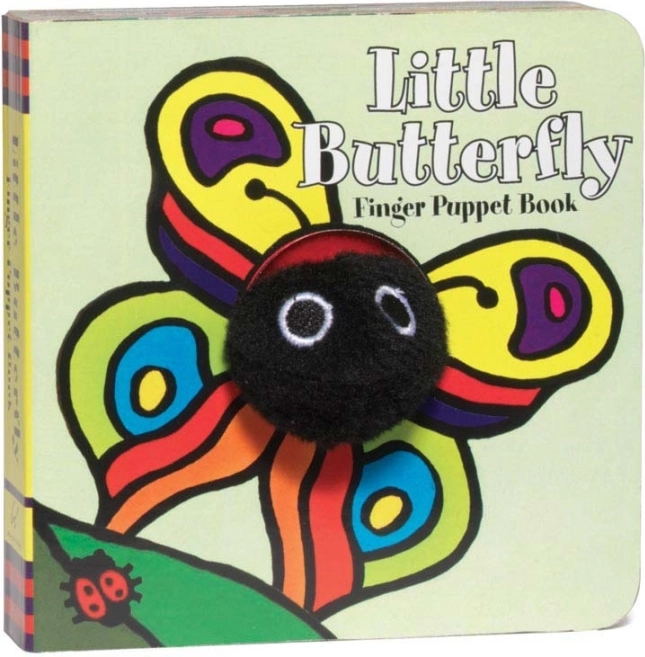 Maňásková knížka Malý motýl