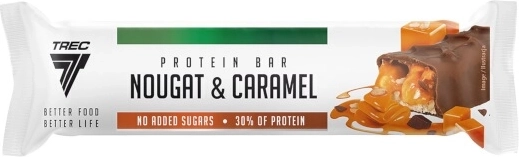 Trec proteinová tyčinka nugát a karamel 46 g