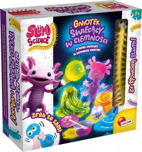 Slumi Science sada - svítící mačkací hračka
