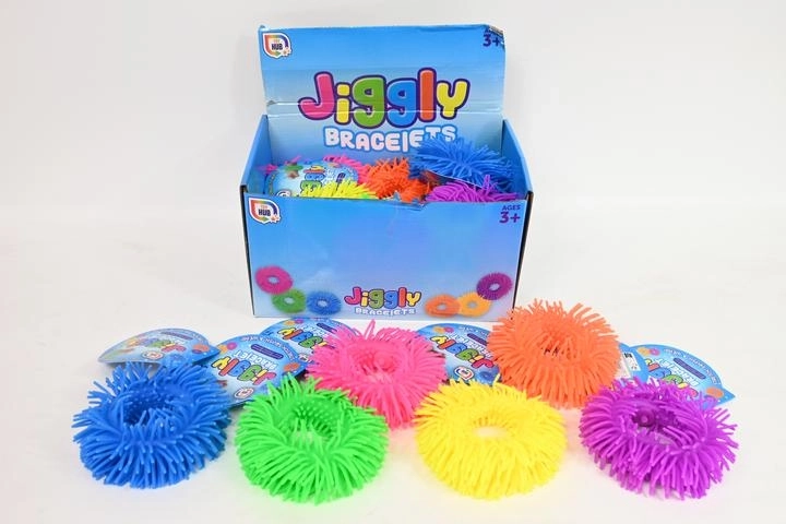 Jiggly elastický senzorický náramek s výstupky