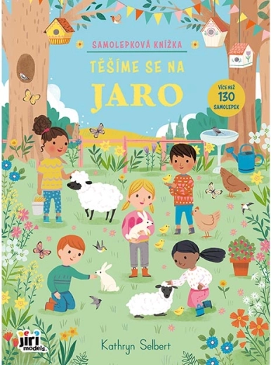 Těšíme se na jaro – samolepková knížka