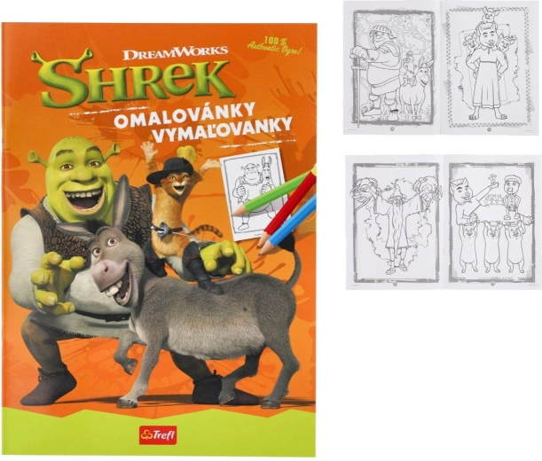 Omalovánky Shrek
