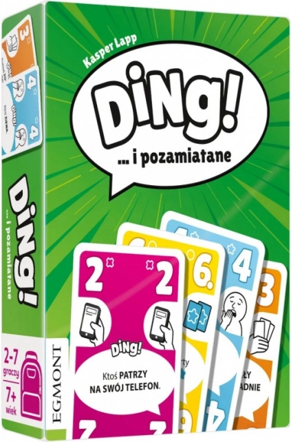 Ding! ... a uklizeno – rychlá karetní hra EGMONT