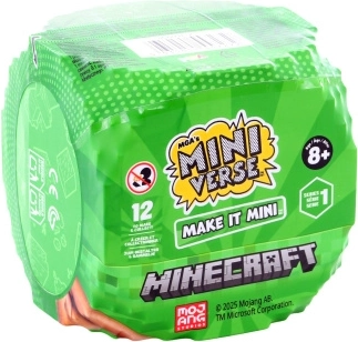 MGA Miniverse – make it mini MINECRAFT mini repliky (slepovací set, překvapení)