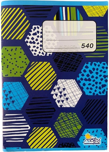 Školní sešit A5 40 listů čistý z bezdřevého papíru