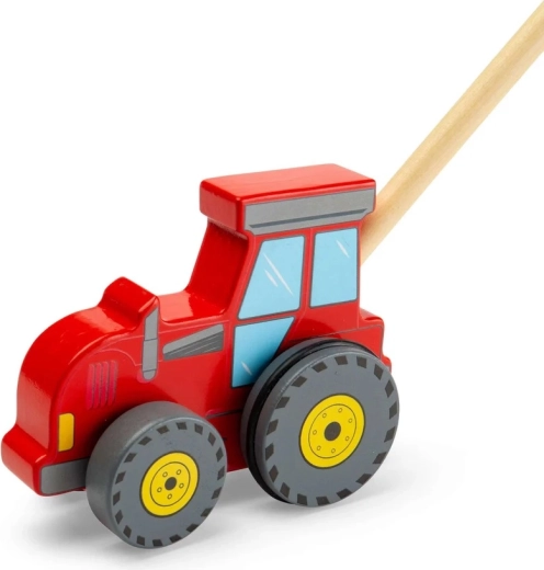 Bigjigs Toys dřevěný jezdík traktor