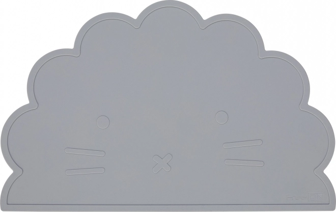 Silikonová protiskluzová podložka Lev, šedá