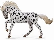 Collecta klisna knabstrupper – černý leopard