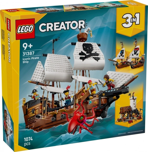LEGO Creator 3 v 1 legendární pirátská loď