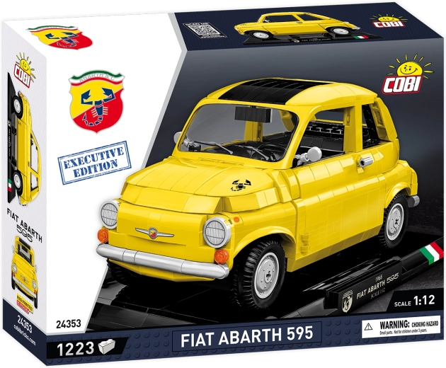 Cobi Fiat Abarth 595 executive edition stavebnice 1:12 (1223 dílků)