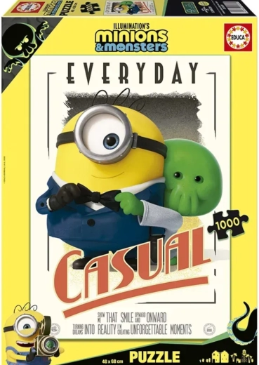 Educa puzzle Mimoni a monstra 1000 dílků