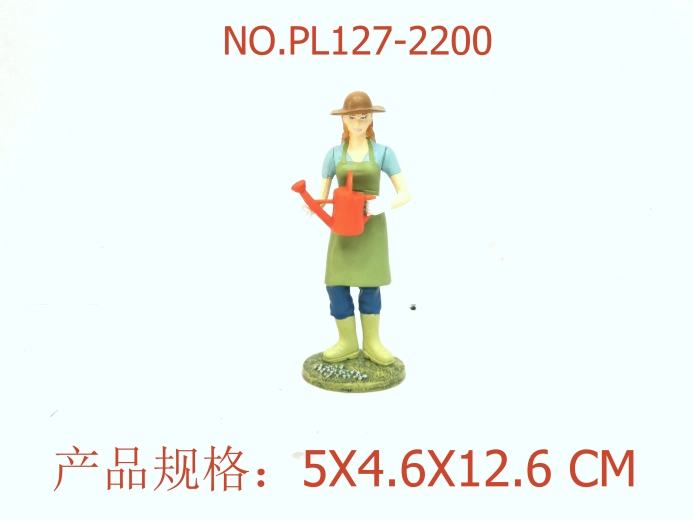 Figurka farmářka 12,6 cm