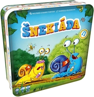 Šnekiáda – magnetická závodní hra