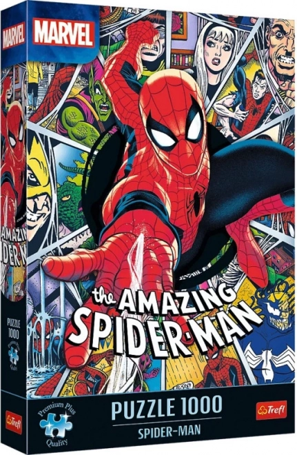 Puzzle TREFL Premium Plus Marvel: Spiderman 1000 dílků