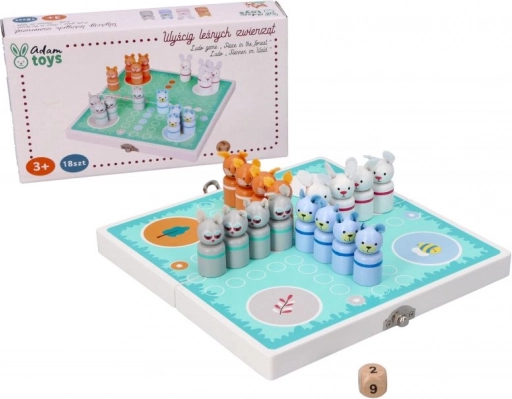 Logická hra Člověče, nezlob se - Lesní závod