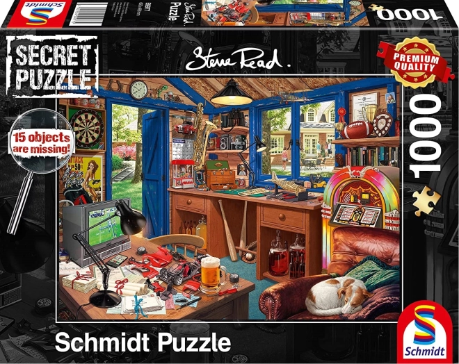 Puzzle Tátova dílna Secret kolekce 1000 dílků