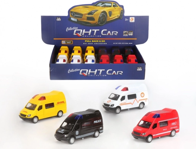 Autíčko s pohonem pull-back 1:34