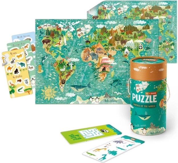 Dodo sada puzzle, her a doplňků – světová zvířata