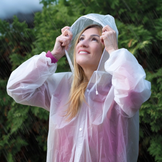 Nepromokavé unisex pončo EVA 68 x 115 cm