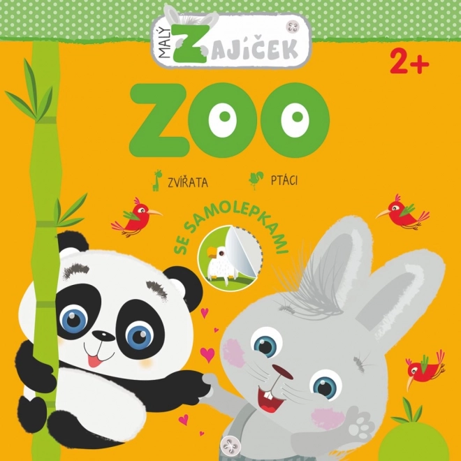 Malý zajíček: Zoo – pracovní sešit se samolepkami