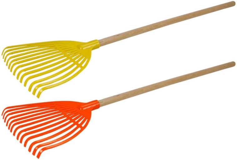 Zahradní hrábě pro děti s dřevěnou rukojetí Lena