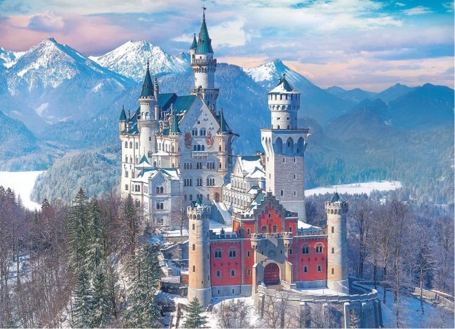 Puzzle EUROGRAPHICS Zámek Neuschwanstein 1000 dílků