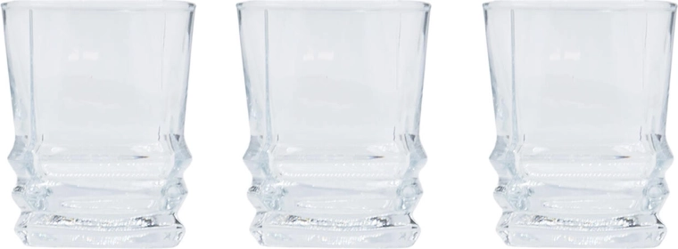 Sklenice ELEGAN 80 ml, sada 3 ks