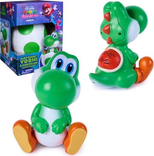 Spin Master Super Mario Galaxy Hatchin’ Yoshi interaktivní figurka v jajíčku - 1 kus