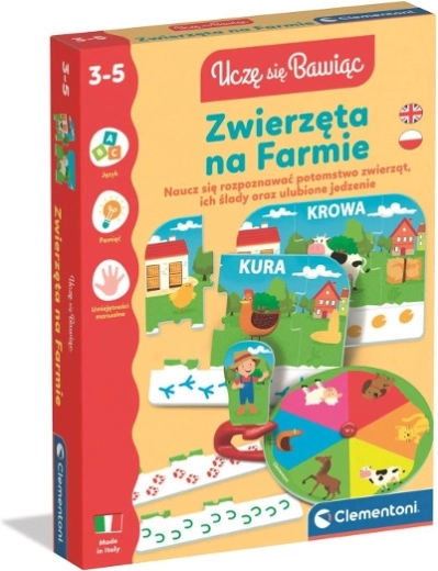 Zvířata na farmě – vzdělávací hra pro děti