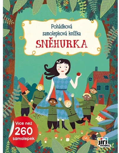 Pohádková samolepková knížka Sněhurka