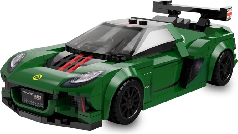 CaDA Lotus Exige Cup 430 stavebnice v měřítku 1:24 zelená