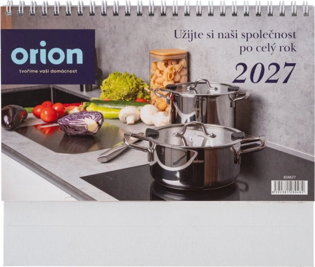 Stolní kalendář Orion 2027 v češtině