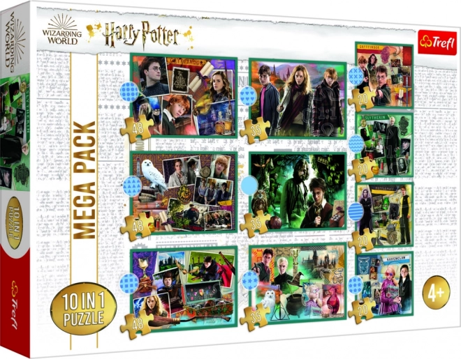 Puzzle 10 v 1 HARRY POTTER – kouzelnický svět