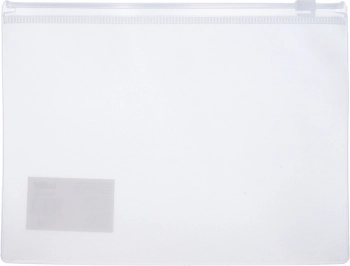 Transparentní složka na dokumenty se zipem