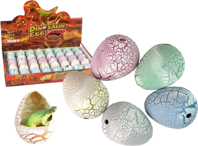 Vyklubávající Se Magické Dino Vejce 4 cm Bílé