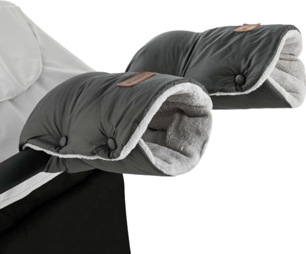 Petite&Mars rukávník na kočárek Jasie charcoal grey