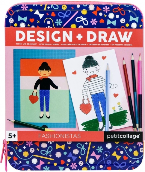Petit Collage návrhářská módní sada