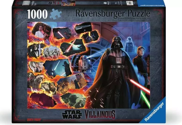 Ravensburger puzzle Disney Villainous: Darth Vader 1000 dílků
