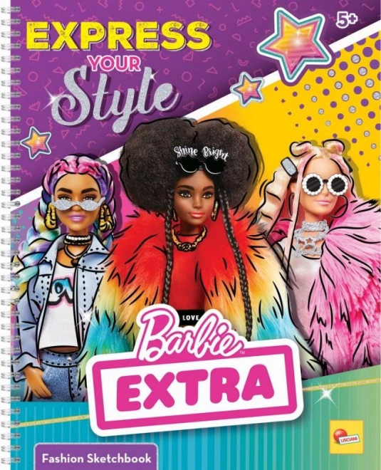 Szkicovník Barbie - Ukáž svůj styl
