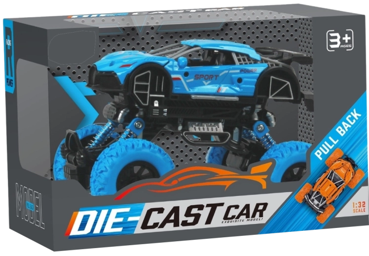Monster truck 1:32 se zpětným natahováním