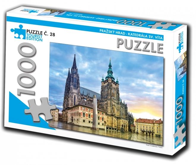 Turistická edice Puzzle Katedrála sv. Víta, Praha 1000 dílků