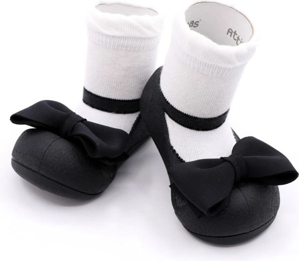 Attipas barefoot botičky Mary Jane Black XL (vel. 22,5)