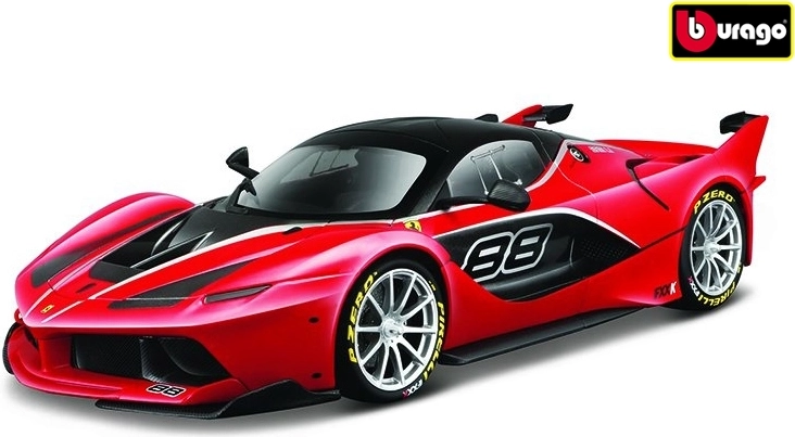 Kovový model auta Bburago 1:18 Ferrari FXX K červený
