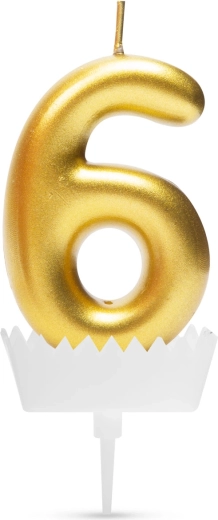 Dortová svíčka číslo 6